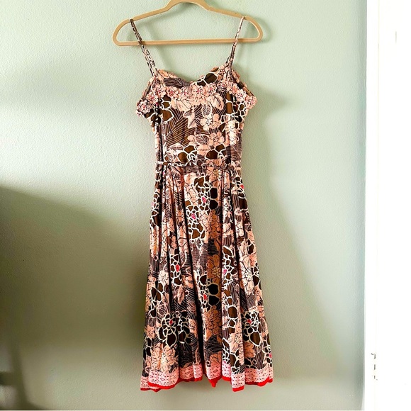 Vintage Womens Dress size 10 Pin-Up Fit & Flare Full Skirt - Picture 3 of 14